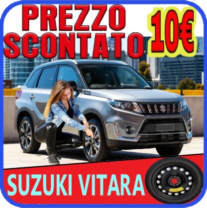 Ruotino di scorta Suzuki Vitara ( Ly ) 5 Fori Ruota 135/90 R16 Da Anno 2015 Fino ad Anno 2024
