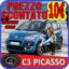 Ruotino di scorta Citroën C3 Picasso ( Sh ) 4 Fori Ruota 125/80 R16 Da Anno 2008 Fino ad Anno 2017
