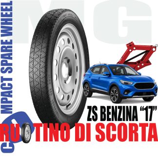 Ruotino di scorta 17″ MG ZS benzina 5 fori 125/80 R17 con Cric