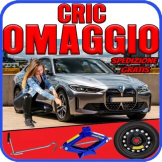 Ruotino di scorta Bmw i4 ( G26 ) 5 Fori Ruota 125/70 R18 Da Anno 2021 Fino ad Anno Oggi Con Cric e Chiave