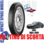 Ruotino di scorta Nissan 350Z ( Z33 )  5 Fori Ruota 125/80 R18 Con Cric Da Anno 2002 Fino ad Anno 2009