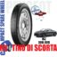 Ruotino di scorta Peugeot RCZ 5 Fori Ruota 125/70 R18 Con Cric Da Anno 2010 a 2015