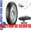 Ruotino di scorta Peugeot RCZ 5 Fori Ruota 125/70 R18 Con Cric e Chiave Da Anno 2010 a 2015