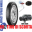 Ruotino di scorta Tiger Six  5 Fori Ruota 175/70 R20 Con Kit Accessori Cric Crick Chiave e Sacca Da Anno 2025 Fino ad Anno 2026